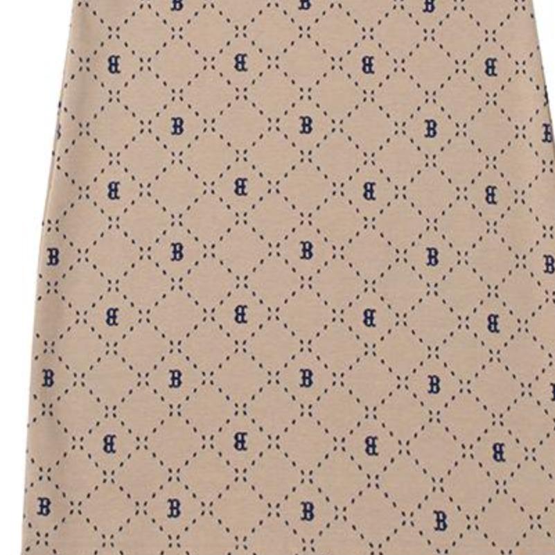 New MLB Sleeveless Dress Women's Khaki 3FOPM0333-43SAL