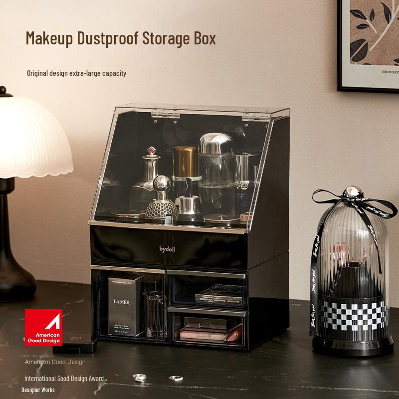 Porta-Pincéis de Maquilhagem de Luxo à Prova de Pó e Organizador