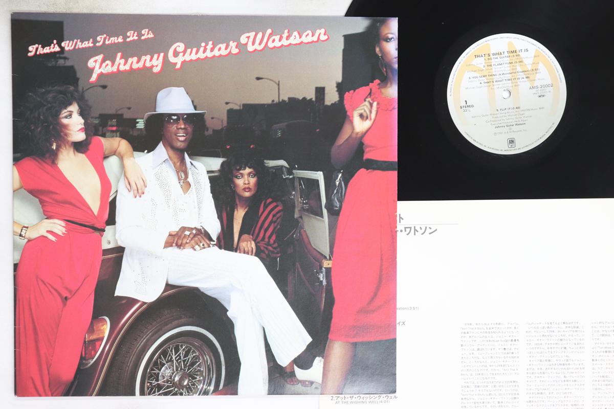 

LP Record JOHNNY GUITAR WATSON - That s What Time It Is AMS20002 A&M 1981 Japan Soul/Funk Used