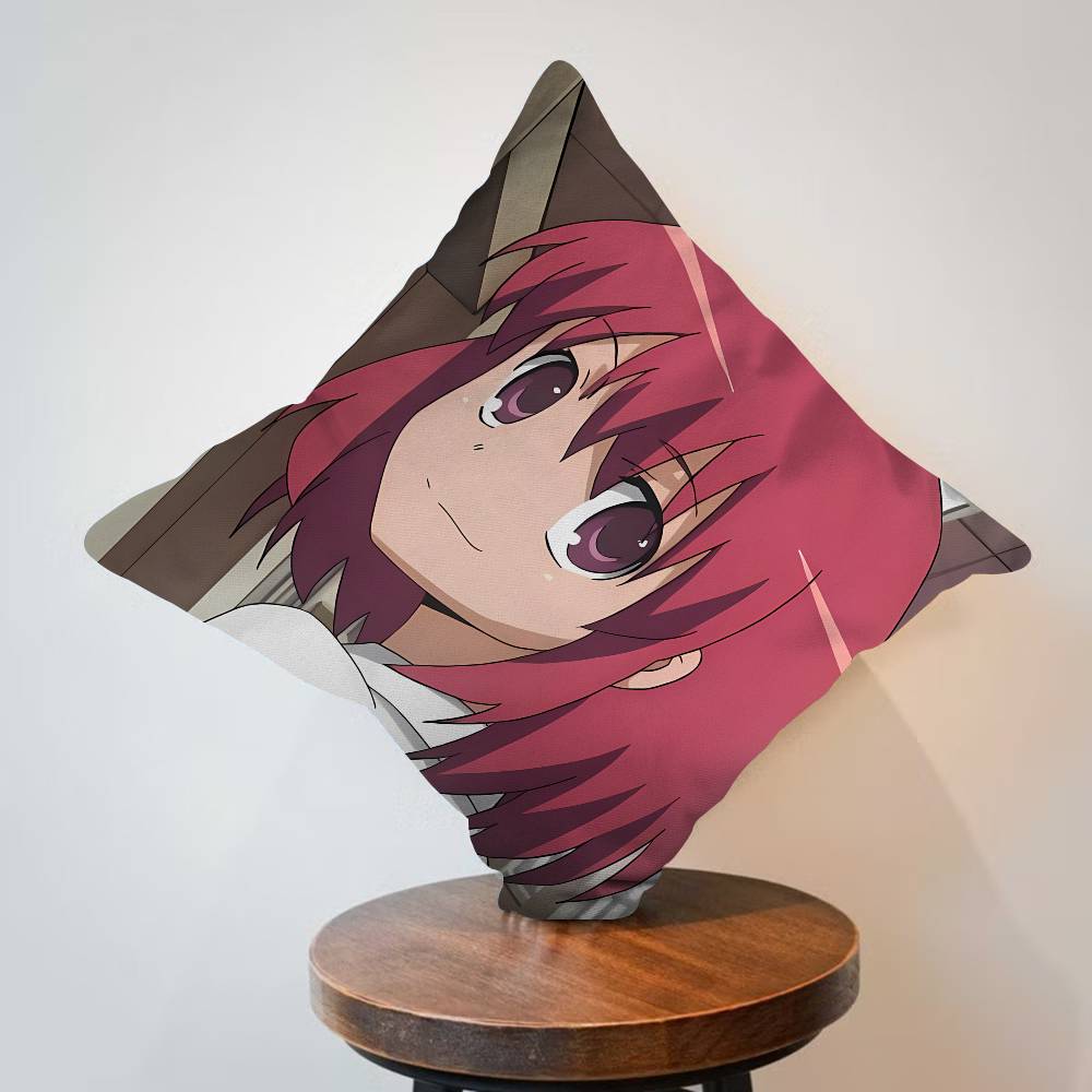 TIGER X DRAGON Toradora Aisaka Taiga cm Cushion Cover Pillow Cover Decor Pillowcase Home Pillowcase for Couch Pillow