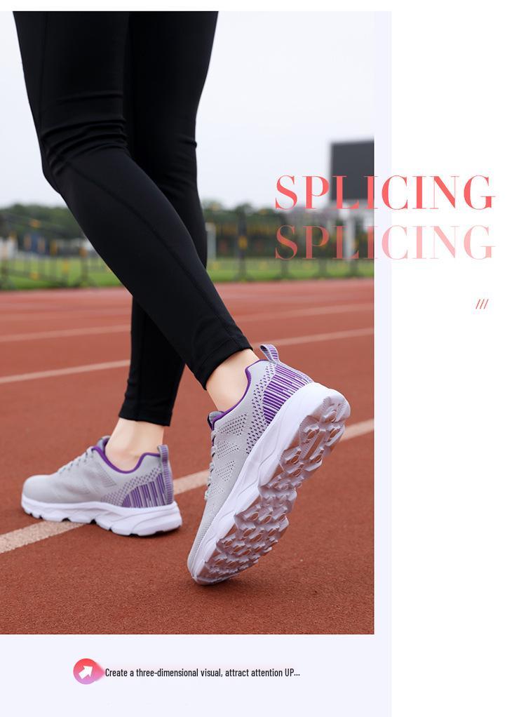 Women's Lightweight Mesh Walking Shoes - Soft Sole, Casual Style for Mothers and Elders, Perfect for Spring and Autumn