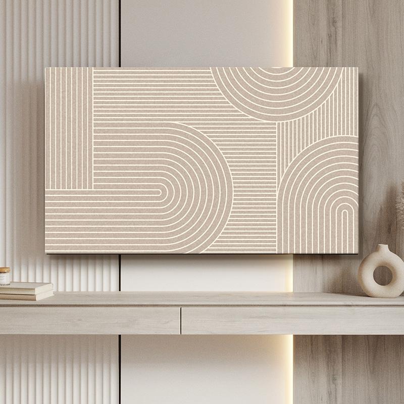 Minimalist Line Elastic TV Decorative Covers LCD Screen Anti Slip Cover Environment protection  Moisture-proof Television Sheath