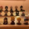 5-15pcs Q Version Demon Slayer Collectible Toy Set PVC Figurals Tanjiro Nidouzi Inosuke Zenizu Ghost Dolls Gifts