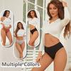 4Pcs/Set Comfortable Panties Solid Color Basic Briefs for Women Cotton Underwear S-XXL Panty Plus Size Women's Lingerie