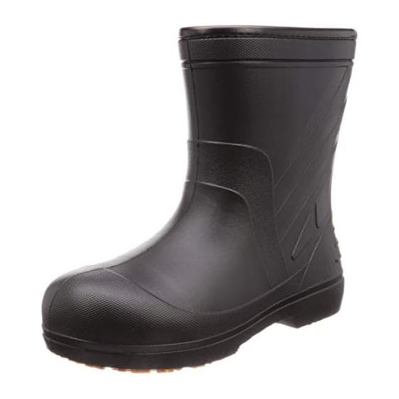 [Kita] Safety Boots, Work Boots, Mega Safety, Ultra Light & Flexible EVA Rubber Shorts, KR-7050, Black