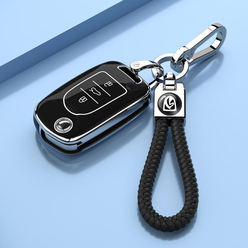 Baojun 730 Folding Key Case Luxury Protective Shell for 7-Seater 