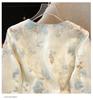 Silk Embroidered Retro Plus Size Long Sleeve Jacket - Flaw Concealer & Age Reducer