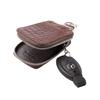 [Revetta] Crocodile Leather Smart Key Case, Brown, Genuine Leather, Matte Finish [083-2crk]