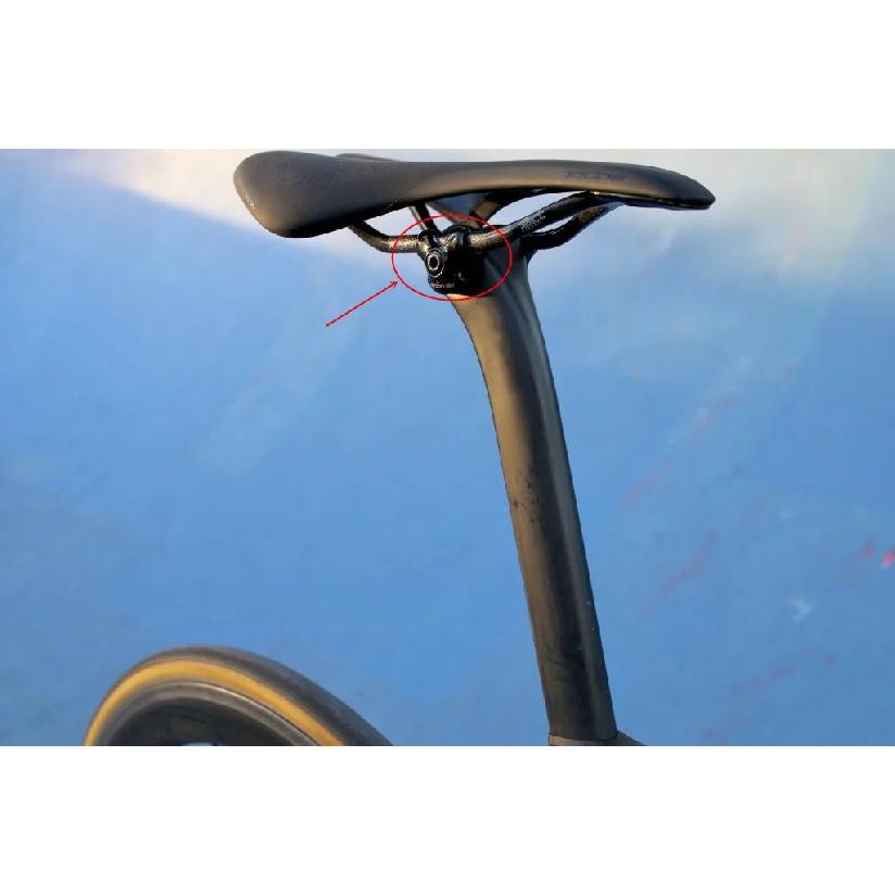 Carbon Seatpost Clamp Oval 7*9 Mm Carbon Saddle Rail Parts Seatpost Clamp Suitable For SL6/SL7 Carbon Road Bike Use