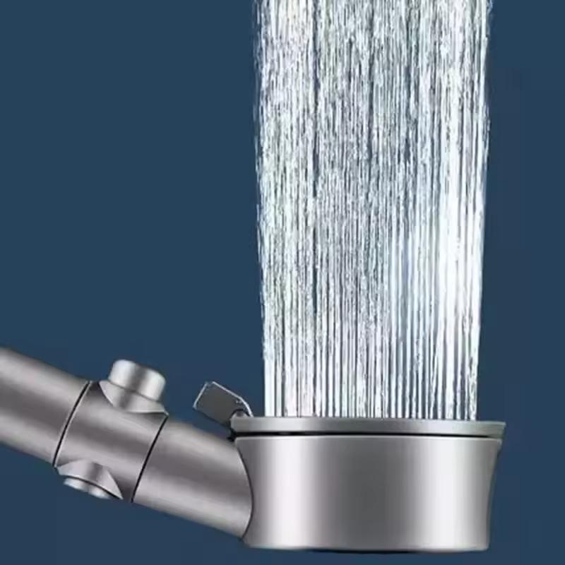 Factory Price Modern Turbo Thermostatic Handheld Rainfall Shower Head Kit with High Pressure Water Saving for Bathroom