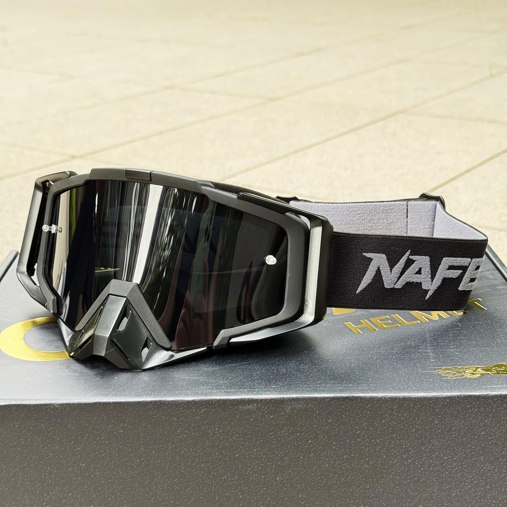 NAFEIB ATV Dirt Bike Goggles Motorcycle Glasses Off-Road MX Anti-UV Windproof Eyewear Helmet Mask Gafas for Motocross Racing