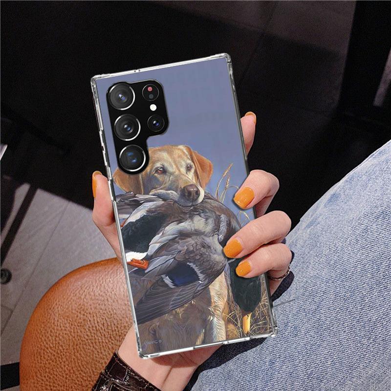 Hunter Dog Hunting Phnoe Case for Samsung Galaxy S26 S25 Edge S23 S24 Ultra S22 Plus S21 S20 FE Unique Cover Soft Coque Galaxy S