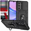 For Samsung Galaxy A36 5G Case Slide Lens Protect Shockproof Armor Phone Cases For Galaxy A36 A 36 GalaxyA36 Ring Holder Cover