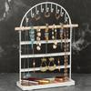 5 Tier Earring Display Rack with Metal Tray for Jewelry Organization In Store