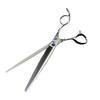 3 packs of 8.0-inch gemstone screws, high-end pet grooming scissors, straight scissors, set, free row comb.