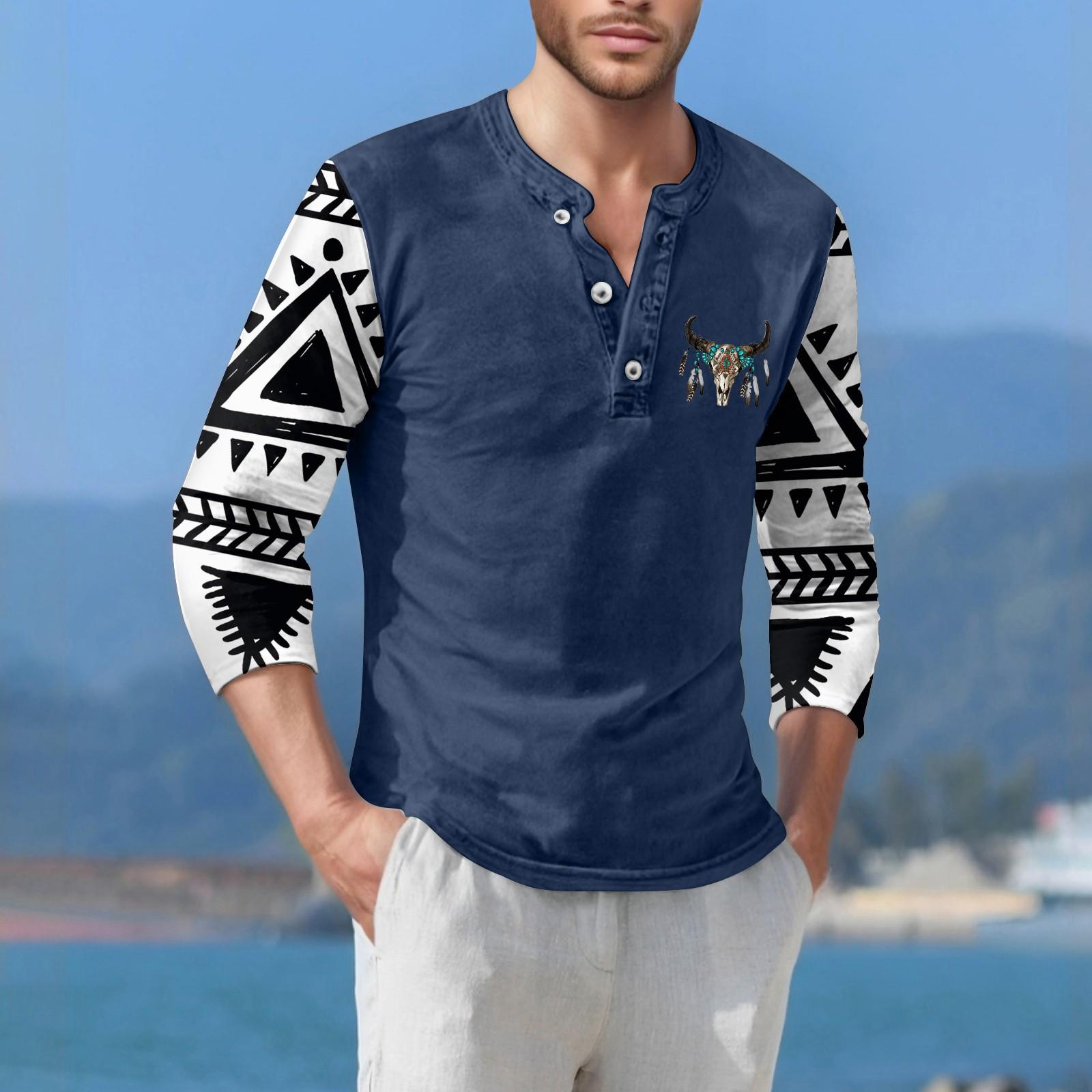 

Мужская футболка уличная повседневная мода с коротким рукавом L тёмно-синий