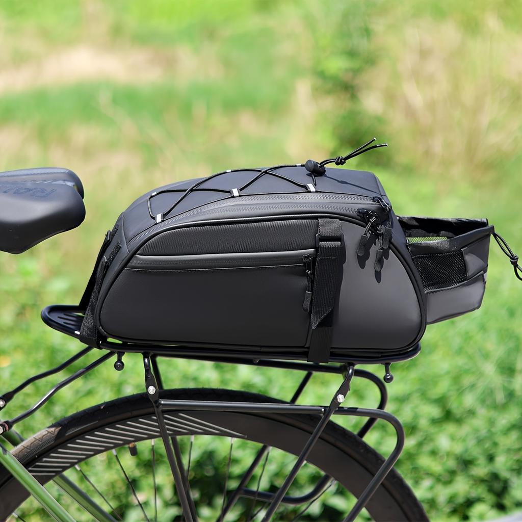 Waterproof and Wear-resistant Bicycle Rear Seat Bag, Ensuring Smooth Travels
