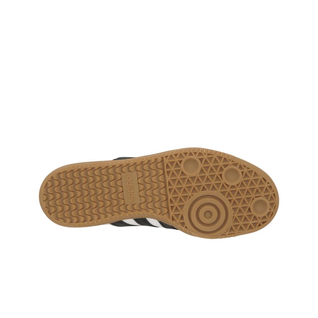 adidas Samba Jane Branco Preto Goma Tênis Calçado Feminino-Branco Alumina Preto Core JR1402