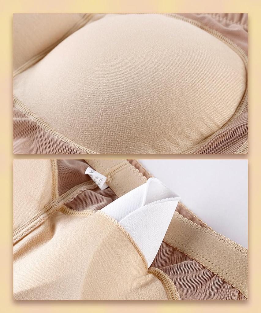 Padded Beautiful Hip Padded Suitable for Long Hours of High Shapewear Tummy Shapewear Girdle Shorts A [fourfivesix Haru] Shapewear, Hip-Up Shorts,