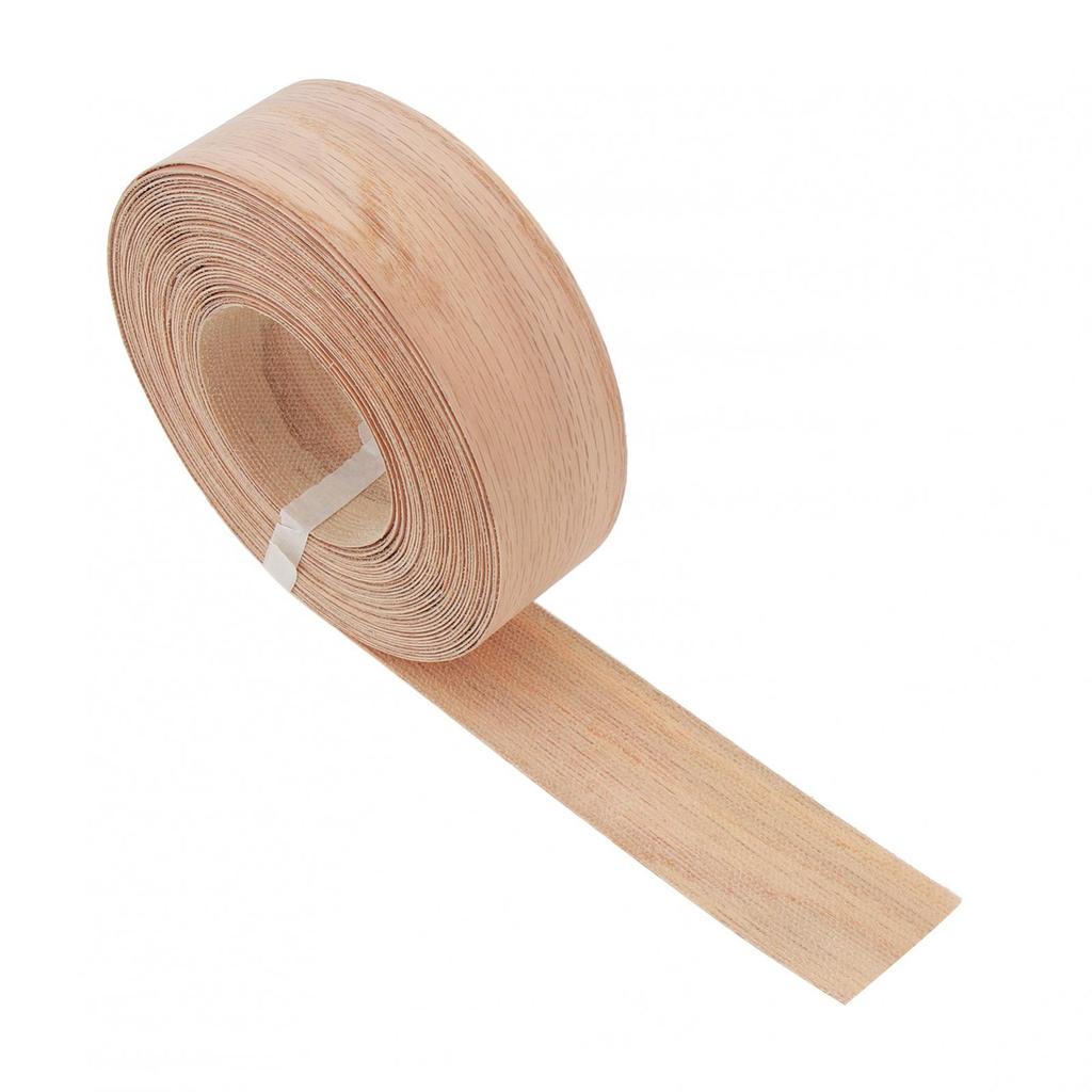 Wood Veneer Edge Banding Self Adhesive Flexible Wood Tape Banding for Furniture Restoration / Cabinet Repair