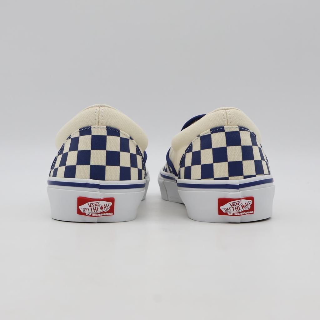 VN000EG59Y0 Vans Skate Slip-On Blue Checkerboard (Men's)
