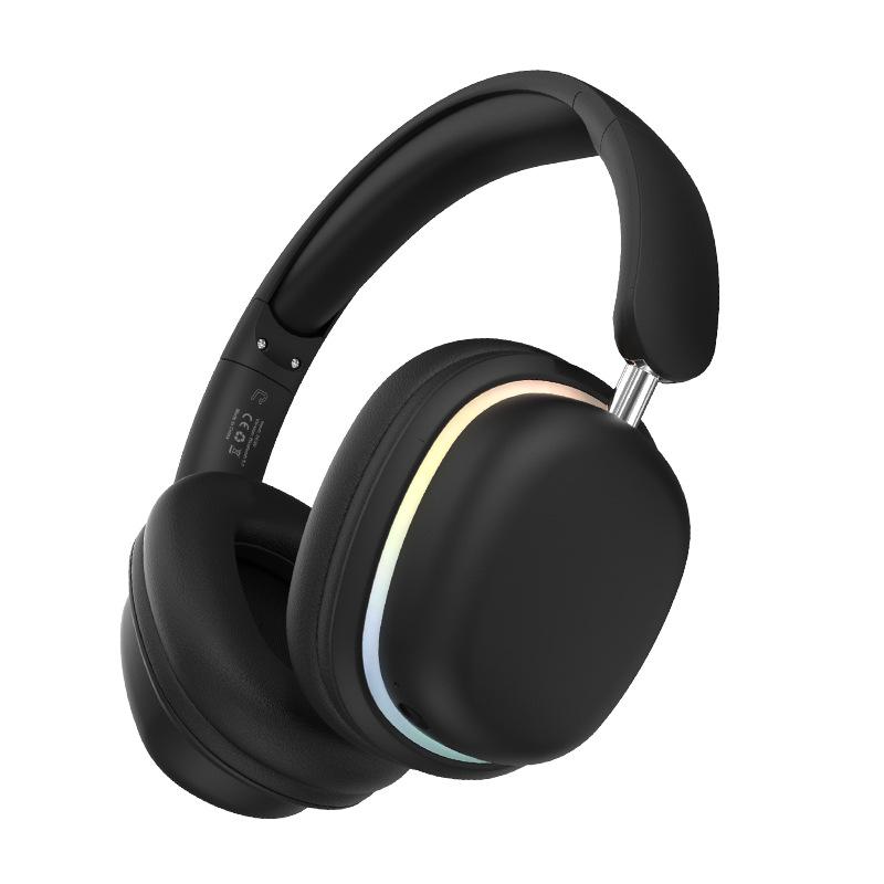 Glowing Wireless Bluetooth Gaming Headphones - Over-Ear with Long Battery Life