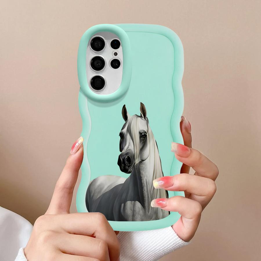 Cool Horse Tiger Case for Samsung Galaxy A25 S25 S22 Ultra S24 S23 Plus S20 FE A26 S21 Soft Phone Cover A36 A35 A55 A54 A24 A34