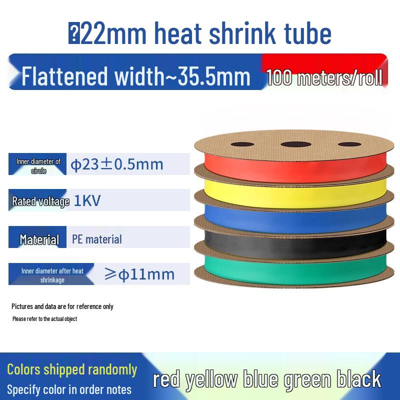 Tubo Termorretráctil Aislante Impermeable para Protección de Cables