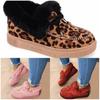 Winter Thick Soled Warm Plush Snow Shoes Women's Round Head Slipper