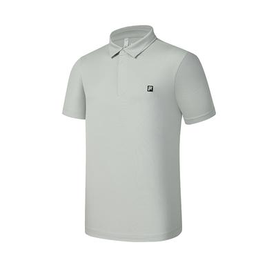 Polo de Manga Curta Masculino Golf Clássico Moda Casual Personalizado Esportivo Versátil Minimalista Camisas Polo A11M535109F-GY