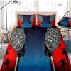 Juegos de Cama con Estampado Africano Juegos de Cama Juego de Funda Nórdica Fundas de Almohada Decoración Bohemia de Lujo Textil Estilo Bohemio SIN Sábana Bajera