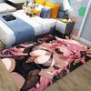 Japanese Anime Sexy Goddess Printed Carpet Game Otaku Anime HD Rug for Living Room Bedroom Deco Study Porch Bedside Non-slip Mat