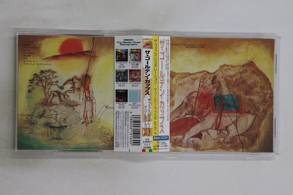 CD GOLDEN CUPS - Fifth Generation The Golden Cups 8 TOCT25386 CAPITOL 2004 Japan Obi Japanese Pop/Rock Used