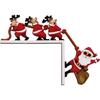 Elk Door Frame Decor Wooden Holiday Door Decorations  Xmas Ornaments