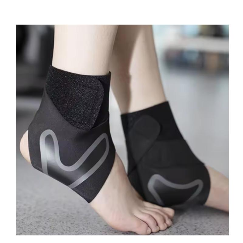 1Pair Ankle Protectors Breathable Adjustable Compression Ankle Sleeves For Sports Running Soccer Basketball Ankle Protectors