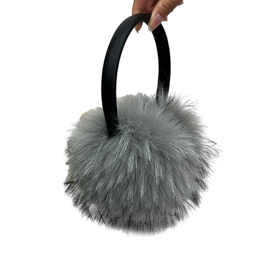 Earmuffs Faux Mink Fur Oversized Fit Soft Thick Fluffy Warm Ear Warmers Fall Winter Outdoor Activities Ear Muffs
