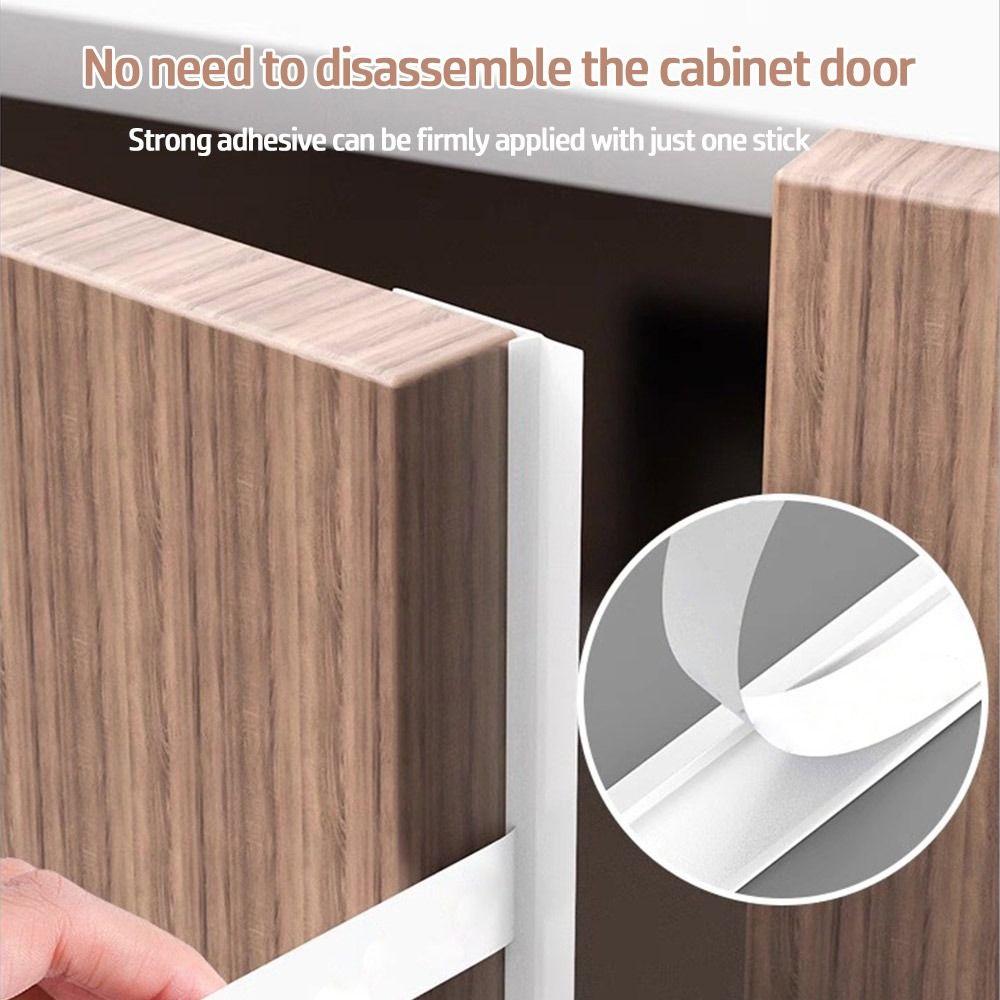 New Self-Adhesive Cabinet Door Dust Strips 2.8M TPE Seal Strip Gap Filling Strip Insect-proof