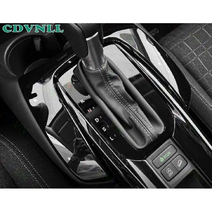 Central Console Gear Shift Frame Panel For Honda HRV ZRV -2024 Bright Black