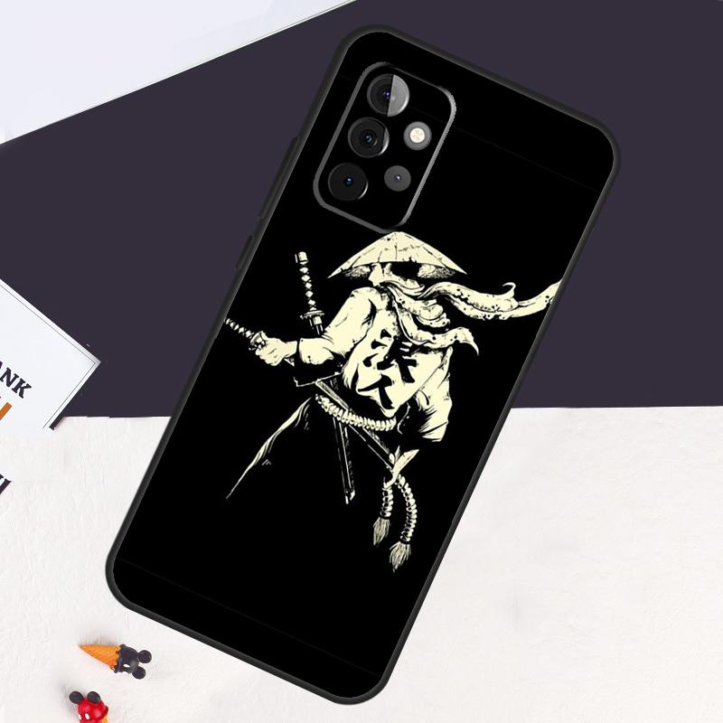 Samurai Warrior Case For Samsung Galaxy A05 A06 A26 A16 A56 A36 A22 A32 A52 A54 A34 A14 A55 A15 A53 A33 A35