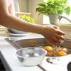 Stainless Steel Draining Basket Food Grade Safe No Smell Deformation Resistant Fruit Vegetable Rice Washing Basket Kitchen Drain