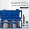 40Pcs Extended Screwdriver Socket Bit Kits High Quality Batch Head Set  Car Repair Tools