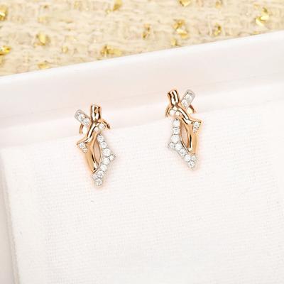 Latest Hot Brand Vintage Earrings Luxury Jewelry for Women Fashion Designer Eardrop Diamond 925 Sliver Lady Party Stud Earrings