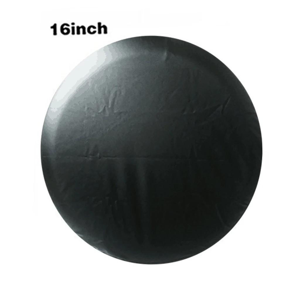 1PC 14"-17" Inch PVC Leather Car Spare Tire Wheel Cover Protector For All Car Tire Bag Spare Wheel Tire Cover Black Protector