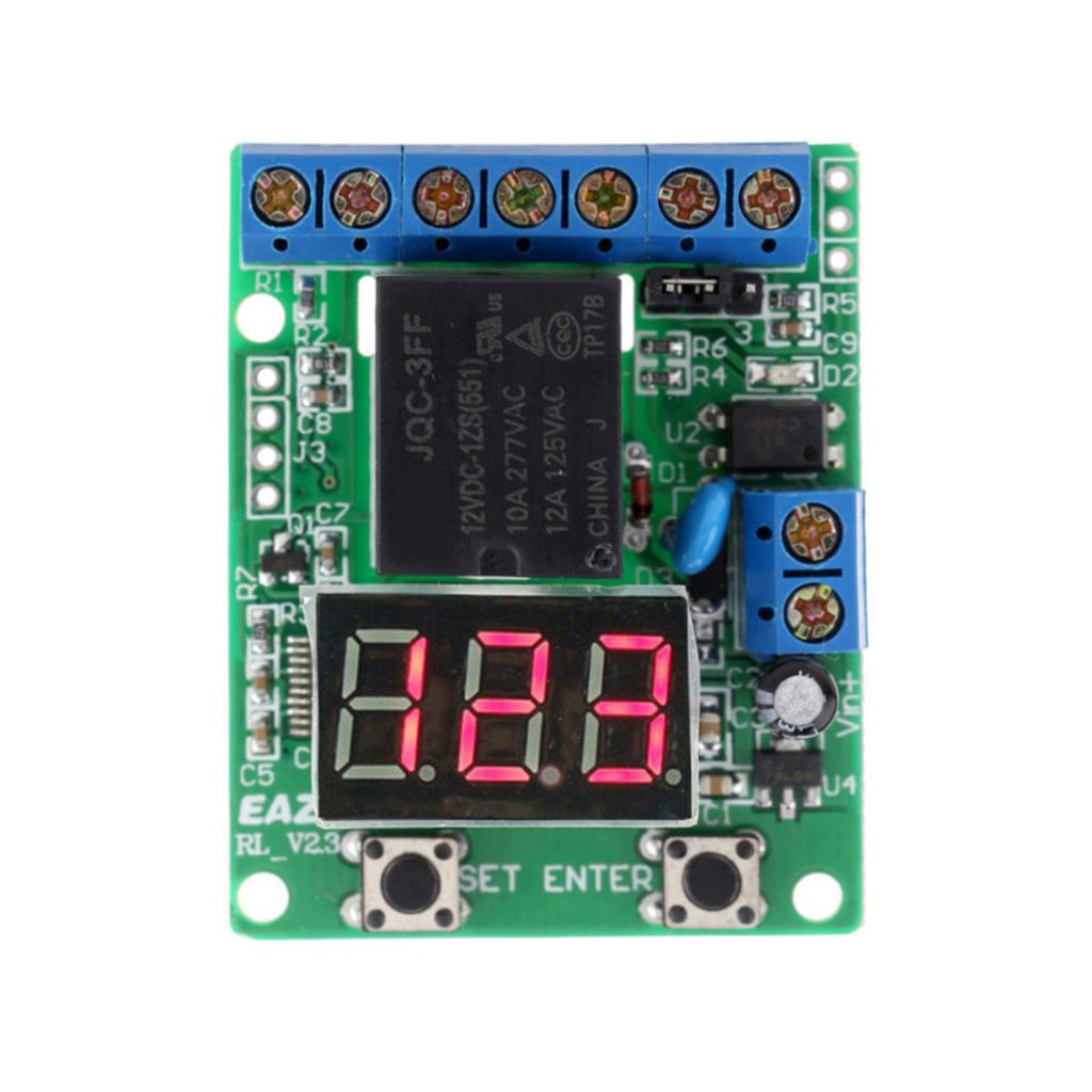 CT 1.1 Counter Controller Module, High 12V Digital Counter Kit, Relay Timer, 0- Counting Range, for Industrial Automation and Projects.
