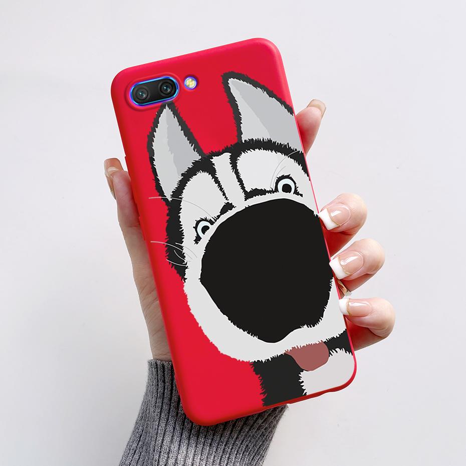 

For Huawei Honor 10 Case COL-L29 Silicone Soft Panda Cover For Huawei Honor 10 Phone Case on Huawei Honor 10 Back Cover Bumper Huawei Honor 10