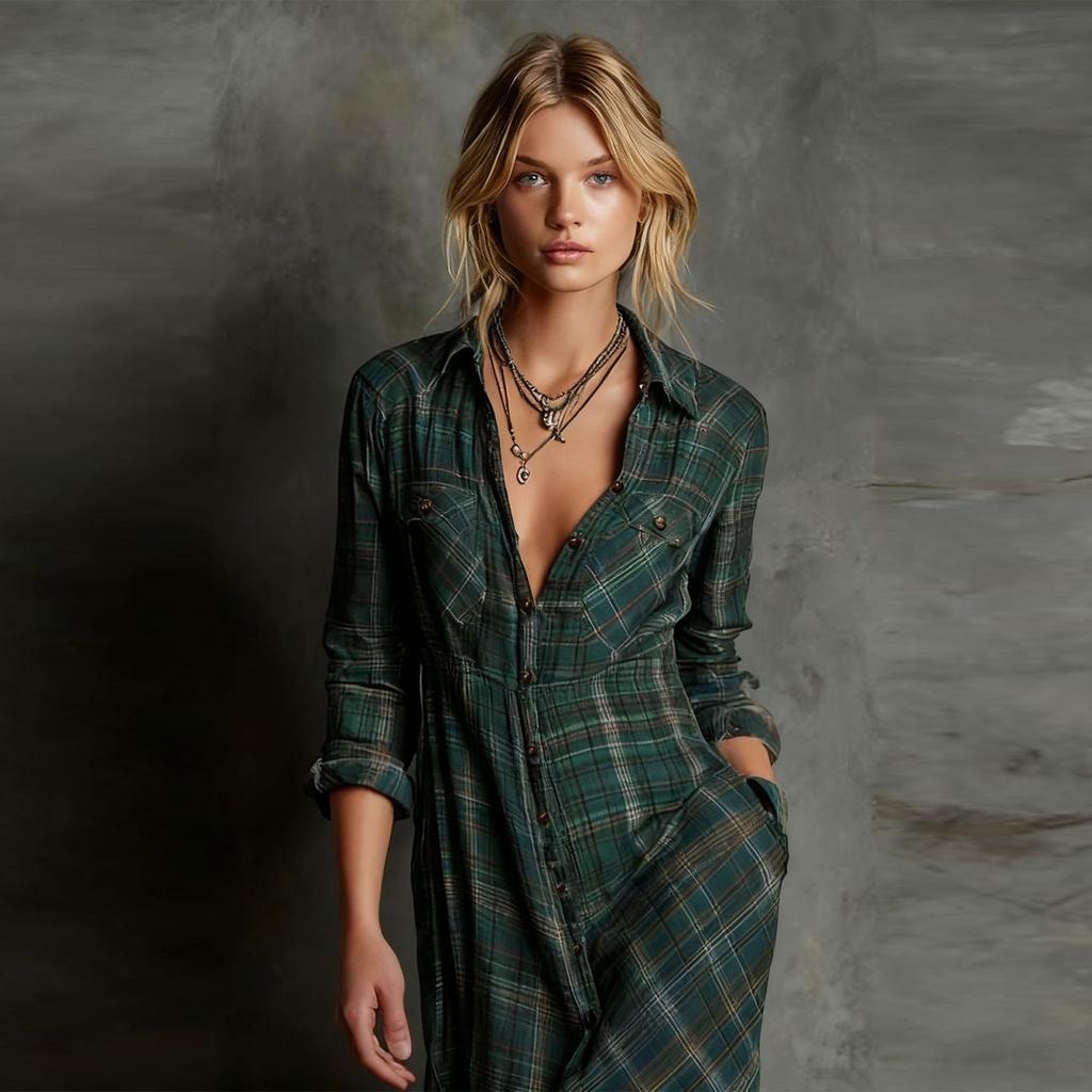 Rochie elegantă de damă la modă cu mâneci lungi