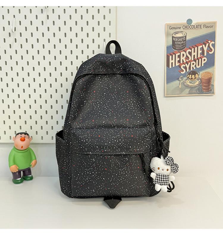 Schoolbag Street Trend Ins Leisure Sports School Bag Tuition Backpack Female Student Travel Light Leisure Commuter Backpack