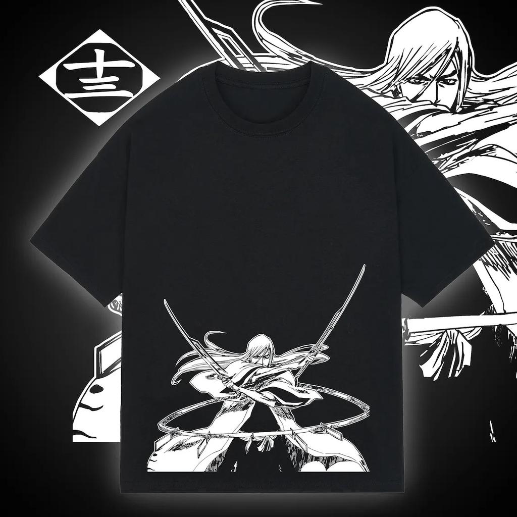 Bleach Anime Lover T Shirt Year Round Clothing Personality Clothes Plus Size Unisex Hot Product High Quality Cotton Streetwear