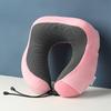 Memory Cotton U-shaped Pillow Slow Rebound Nap Neck Pillow, Can Store Travel Aircraft Neck Pillow