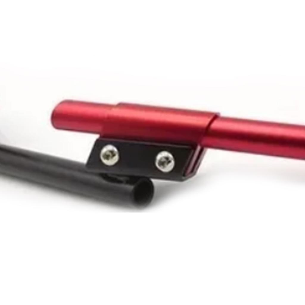 Motorcycle Handlebar Aluminium Alloy Easy Installation Handlebar Replacement Motorcycle Modification Parts Red